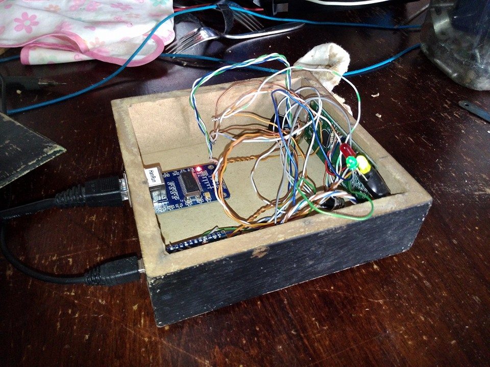 Internal wiring of the Surf Orb